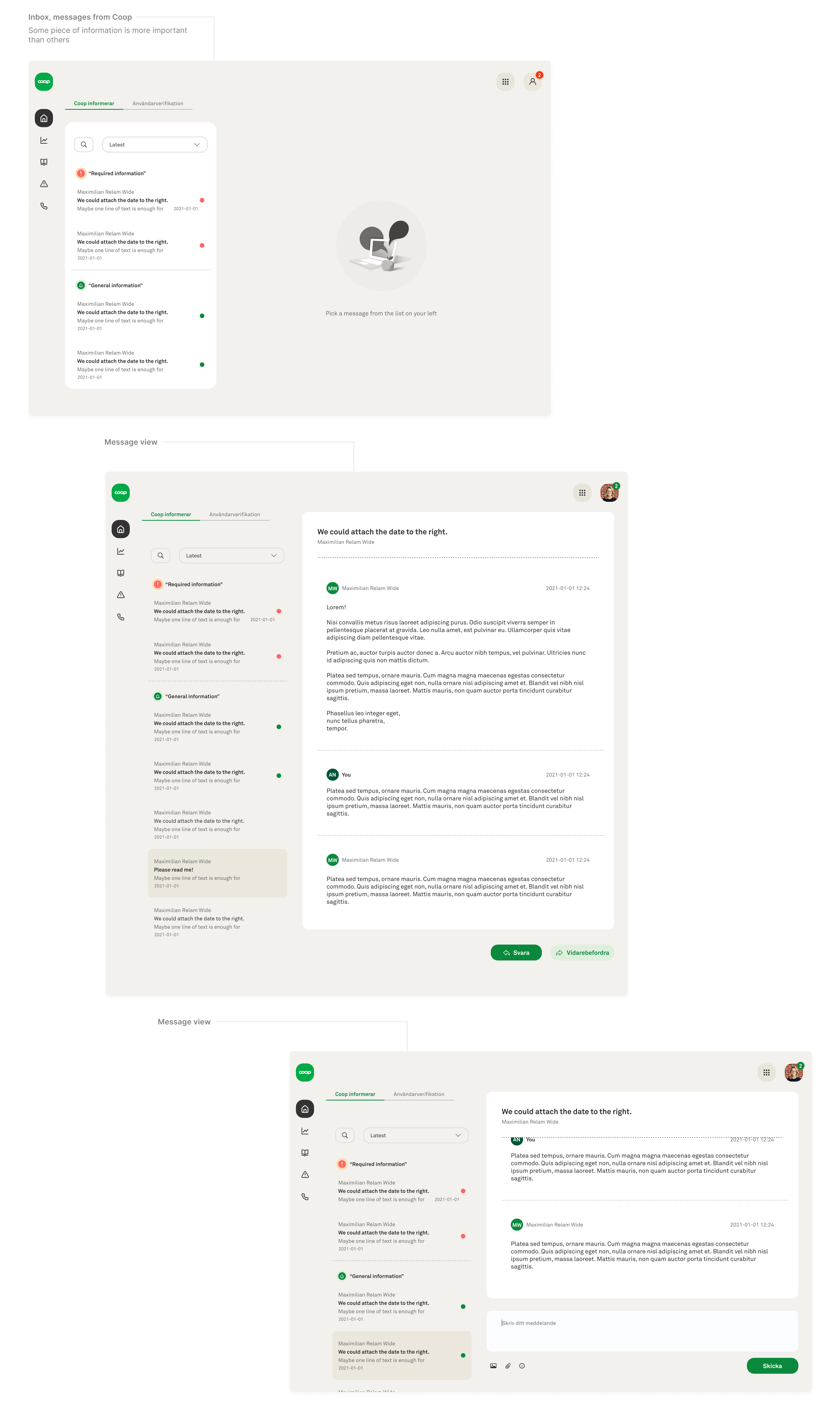 supplier inbox
